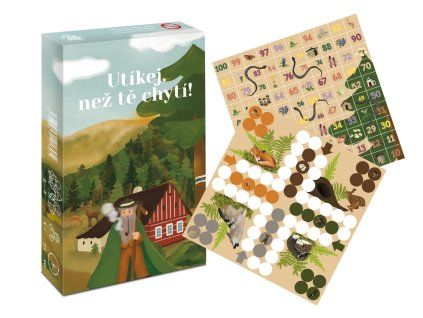 Utíkej, než tě chytí! – Desková hra na cesty pro nejmenší